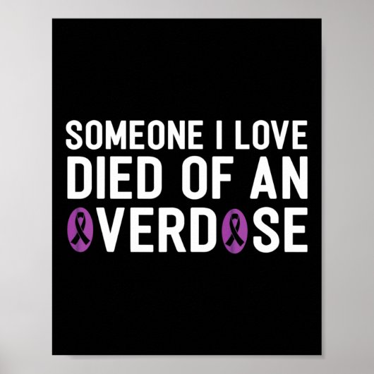 Poster J'Aime Mort D'Une Surdose De Sensibilisation À La (Devant)