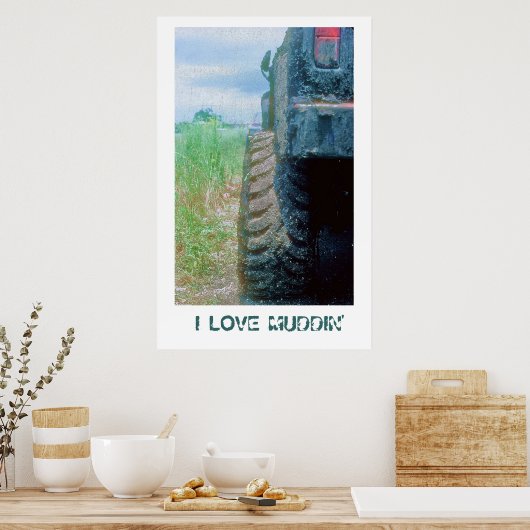 POSTER J'AIME MUDDIN' (Cuisine)