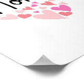 Poster J'aime Nora (Coin)