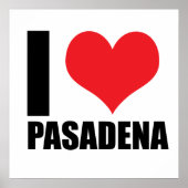 Poster J'aime Pasadena (Devant)