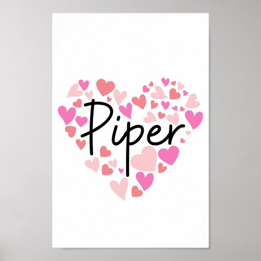 Poster J'aime Piper (Devant)