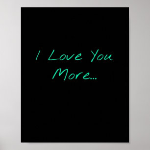Poster J'aime plus de style manuscrit