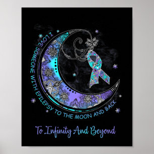 Poster J'aime quelqu'un atteint d'épilepsie jusqu'à la lu