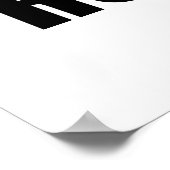 Poster J'aime Rochester (Coin)