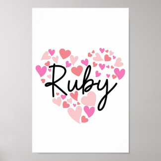 Poster J'aime Ruby