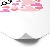 Poster J'aime Scarlett (Coin)