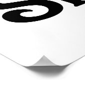 Poster J'aime Sharon (Coin)