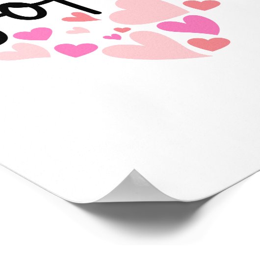 Poster J'aime Sofia (Coin)