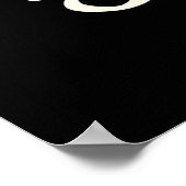 Poster J'Aime Vraiment Les Lapins (Coin)