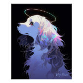 Poster J'Aimerai Toujours Cocker Spaniel Dog 001 - Christ (Devant)