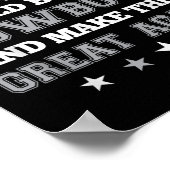 Poster J'Aimerais Que Trump Achète Les Cowboys Pour Les R (Coin)