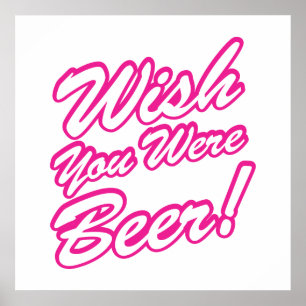 Poster J'Aimerais Que Tu Sois Bière !
