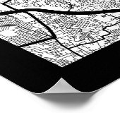 Poster Jakarta Indonesia Map (Coin)