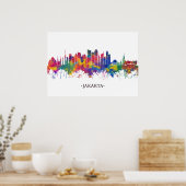 Poster Jakarta Skyline (Cuisine)