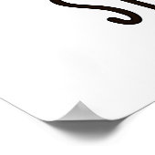 Poster Jam lent amusant jeu de nourriture (Coin)