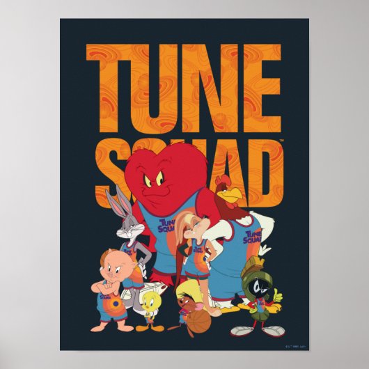 Poster JAM SPACE : UN NOUVEAU LEGAC™ | TUNE SQUAD™ Lineup (Devant)