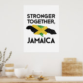 Poster Jamaica Strong – Standing Together After Hurricane (Cuisine)