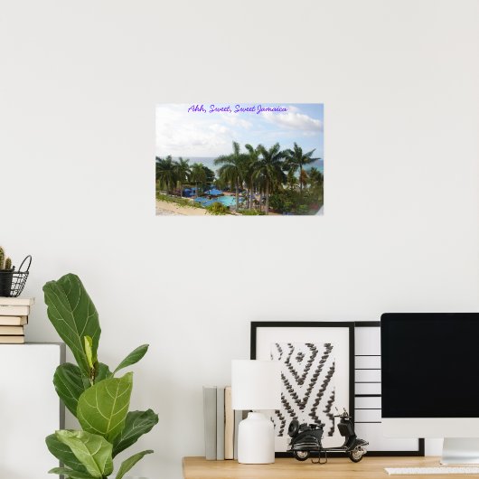 Poster jamaïcain (Bureau à domicile)