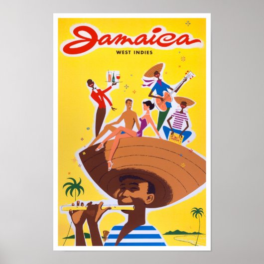 Poster jamaïcain vintage (Devant)