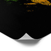 Poster Jamaican American Flag Jamaica (Coin)