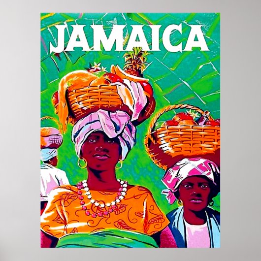 Poster Jamaïque (Devant)