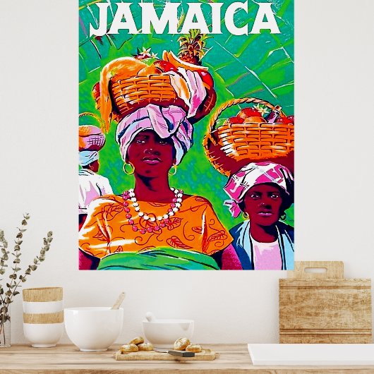 Poster Jamaïque (Cuisine)