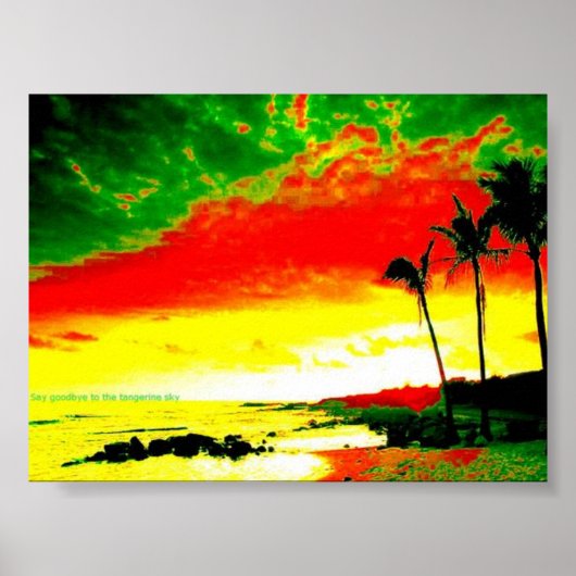 Poster Jamaïque (Devant)