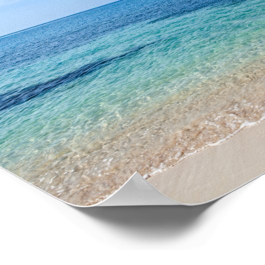 Poster Jamaïque Beach (Coin)