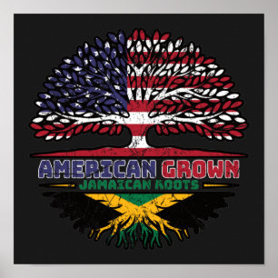 Poster Jamaïque Jamaïque États-Unis États-Unis États-Unis