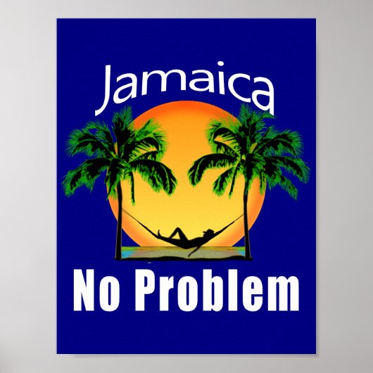 Poster Jamaïque : pas de problème (Devant)