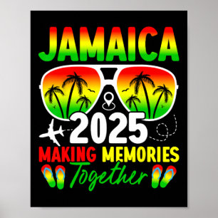 Poster Jamaïque Réunion familiale 2025 Faire des souvenir