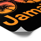 Poster Jamaïque Spring Break 2025 Family Vacation Beach V (Coin)