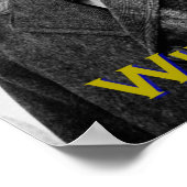 Poster Jamais Dans Le Domaine Des Conflits Humains - Chur (Coin)