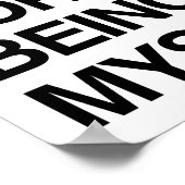 POSTER JAMAIS DÉSOLÉ DE ME SUIVRE (Coin)