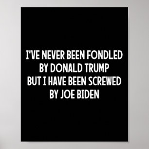 Poster Jamais Été Fondé Par Donald Trump Mais Joe Biden 4
