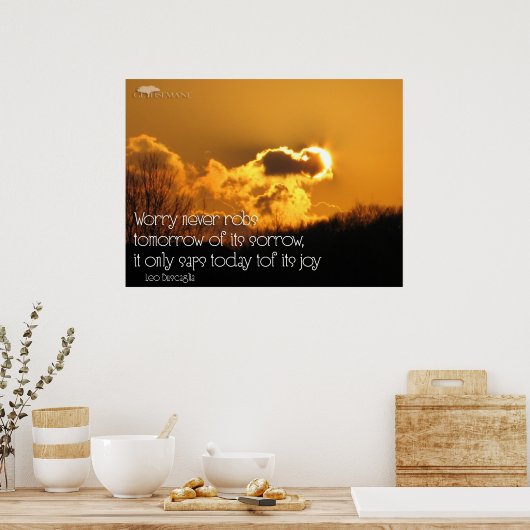 Poster Jamais Ne T'Inquiète (Cuisine)