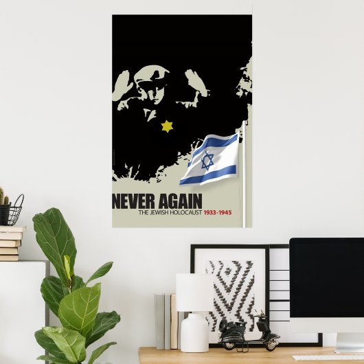 Poster jamais plus (Bureau à domicile)