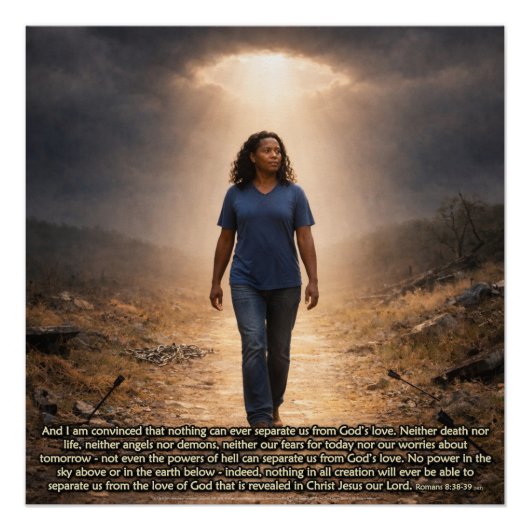 Poster Jamais séparé de Dieu (Devant)
