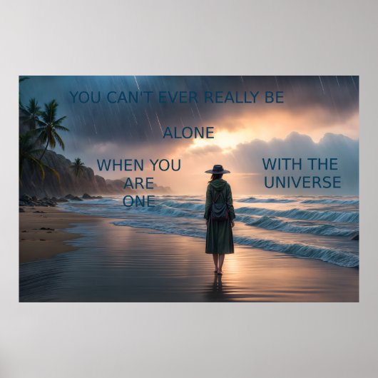 Poster Jamais seul (Devant)