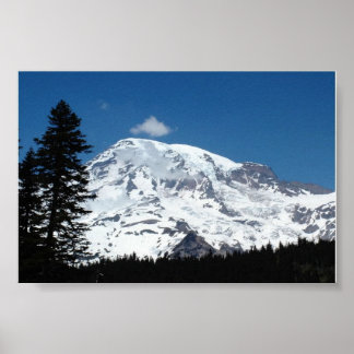 POSTER JAMAIS SI BEAU MT.RAINIER