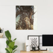 Poster Jamais si fatigué, jamais si triste (Bureau à domicile)