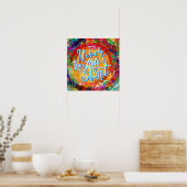 Poster Jamais trop tard pour commencer la classe (Cuisine)