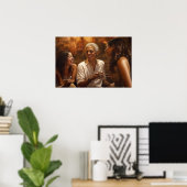 Poster Jamais trop vieux pour profiter de la buena vida (Bureau à domicile)