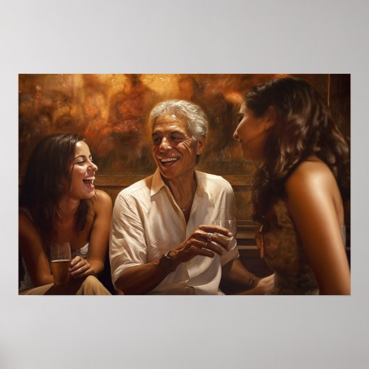 Poster Jamais trop vieux pour profiter de la buena vida (Devant)