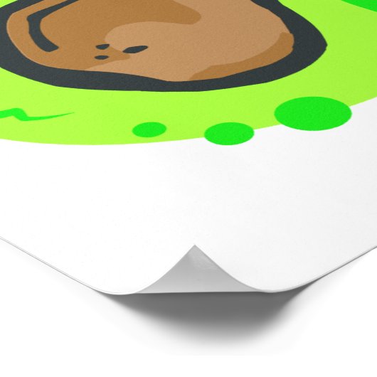 Poster Jambe de poulet (Coin)