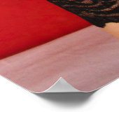 Poster Jambes de femme en nylon noir (Coin)