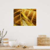 Poster Jambon et fromage rôtis (Cuisine)