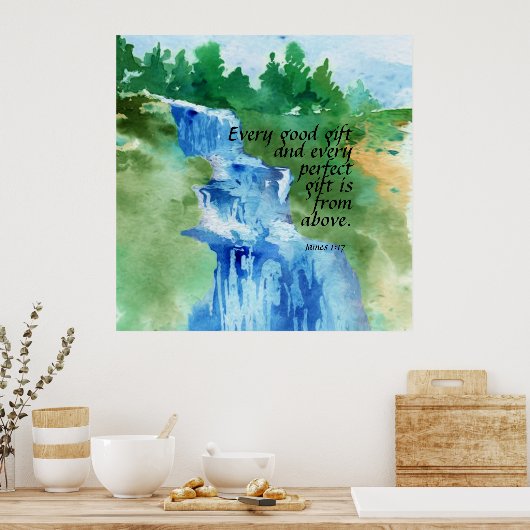 Poster James 1:17 (Cuisine)