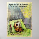 Poster @james_blue_cat irkafirka print (Devant)