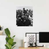 Poster James Brown - aéroport de Kaduna, 1970 (Bureau à domicile)